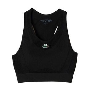 Lacoste Womens/Ladies Stretch Sports Bra / Black